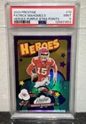 PATRICK MAHOMES II 2024 PANINI PRESTIGE HEROES #10 PURPLE XTRA POINTS /99 PSA 9