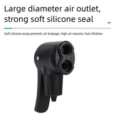 Doublehead Bicycle Pump Adapter Valve for Efficient Tire Pumping Needs
