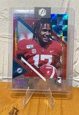 Jaylen Waddle 2021 DONRUSS ELITE 2001 Checkerboard ROOKIE RED RC 392/399  