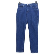 Old Navy O.G. Straight Jeans Women 4 Blue High Rise Secret Slim Pockets