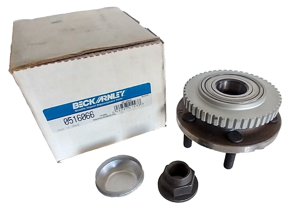 Conjunto de cojinete de rueda y buje delantero BECK/ARNLEY 051-6066 Foto 2 de 4