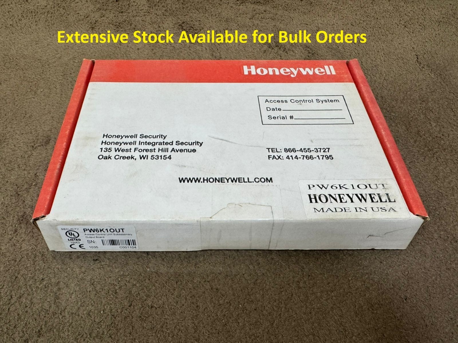 Honeywell / Output Board / PW6K1OUT