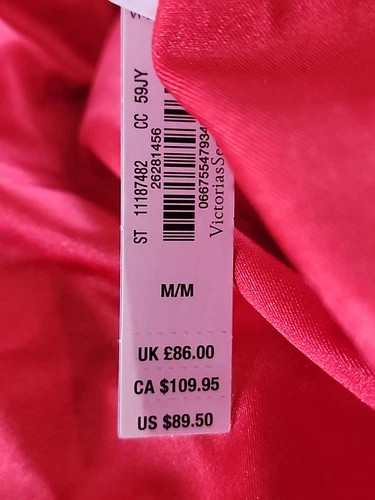 Traje de baño Victoria's Secret Shine Strap Vardia de una pieza rojo talla M nuevo con etiquetas - Imagen 3 de 6