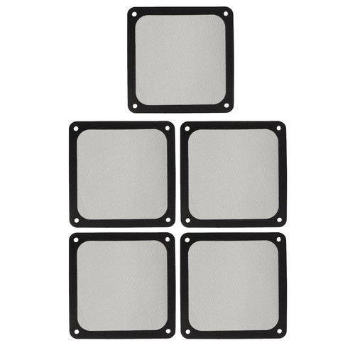 (Black) Case Fan Dust Mesh Cover Pressure Resistant PC Chassis Fan - Afbeelding 2 van 12
