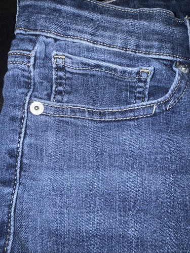 Lucky Brand Womens Size 12 / 31 R Mid Rise Skinny Ava Stretch Blue Jeans - Picture 7 of 14