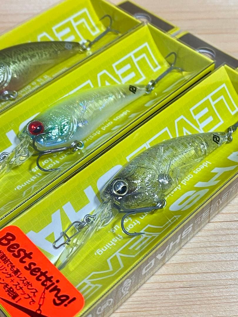 RAID LEVEL SHAD lures, set of 3, brand new and unopened Japan Import Lure - Image 4