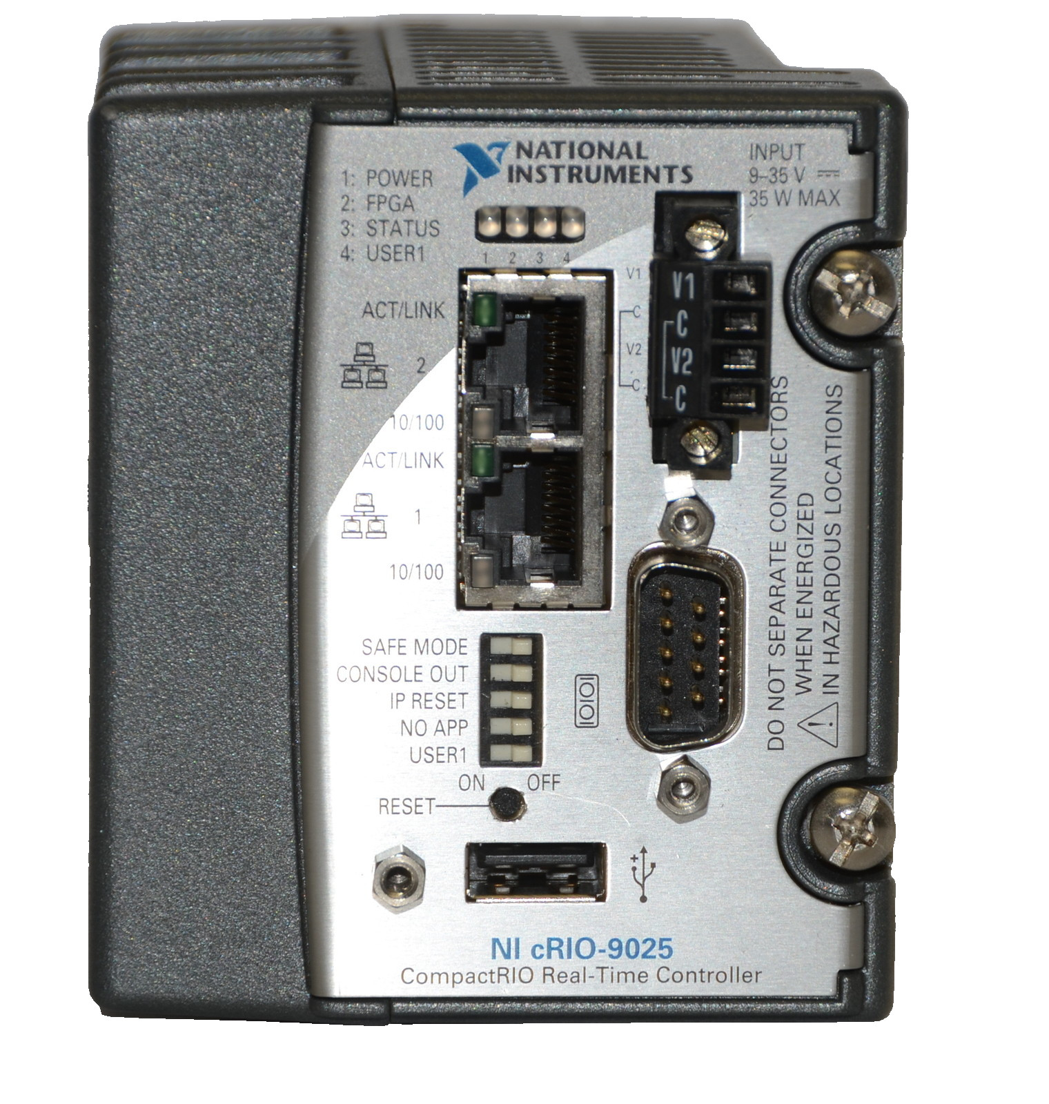 NEW National Instruments NI-9025 Controller:800 MHz,512MB DRAM,4GB 9031 9036.