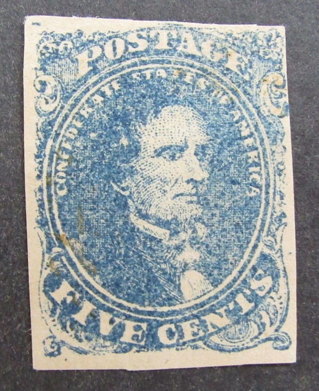 nystamps US CSA Confederate Stamp # 4 Mint OG H $225        U5x2880