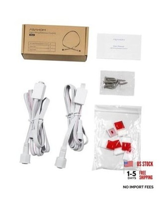 6ft Extension Cords with Signal Amplifier Compatible with Govee White