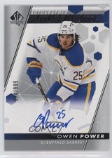 2022-23 SP Authentic Auto Future Watch 574/999 Owen Power #102 Auto 7ci