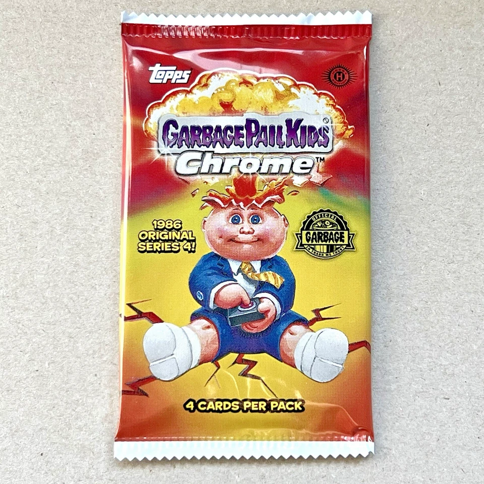 Garbage Pail Kids Chrome (2021) Trading Cards Booster Topps 1986 Series 4 - Bild 1 von 4