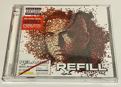 Eminem Relapse: Refill Rap/Hip-Hop Album 2-Disc CD 2009 Parental Advisory