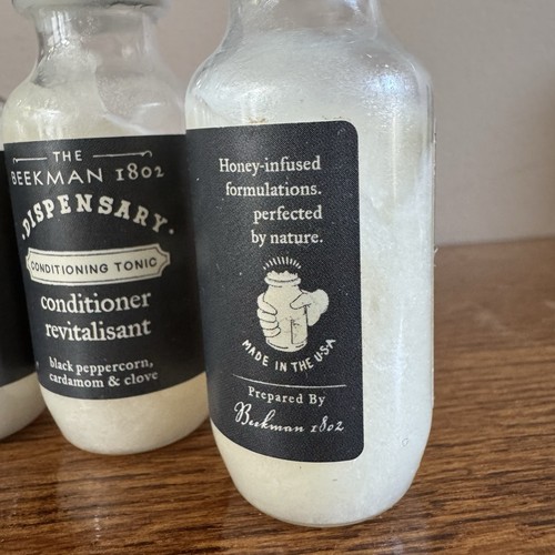 7 Sets Beekman 1802 Shampoo & Conditioner Travel Black Peppercorn Cardamom Clove - Picture 5 of 5