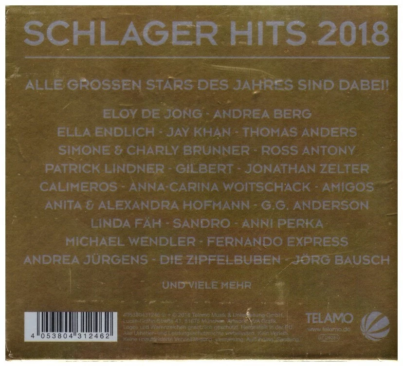 CD-Box Schlager Hits 2018  Neu OVP - Bild 2 von 2