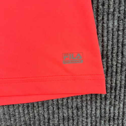 FILA Tank Top Shirt Womens Medium Pink Sleeveless Activewear Workout Gym Run - Picture 10 of 10