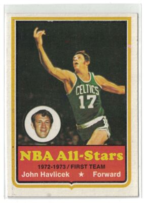 1973-74 Topps Basketball John Havlicek Boston Celtics #20