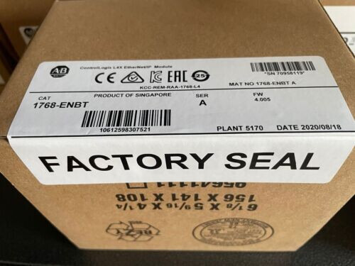 AB 1768-ENBT /A CompactLogix EtherNet/IP Communication Module UPS Shipping - Picture 2 of 2