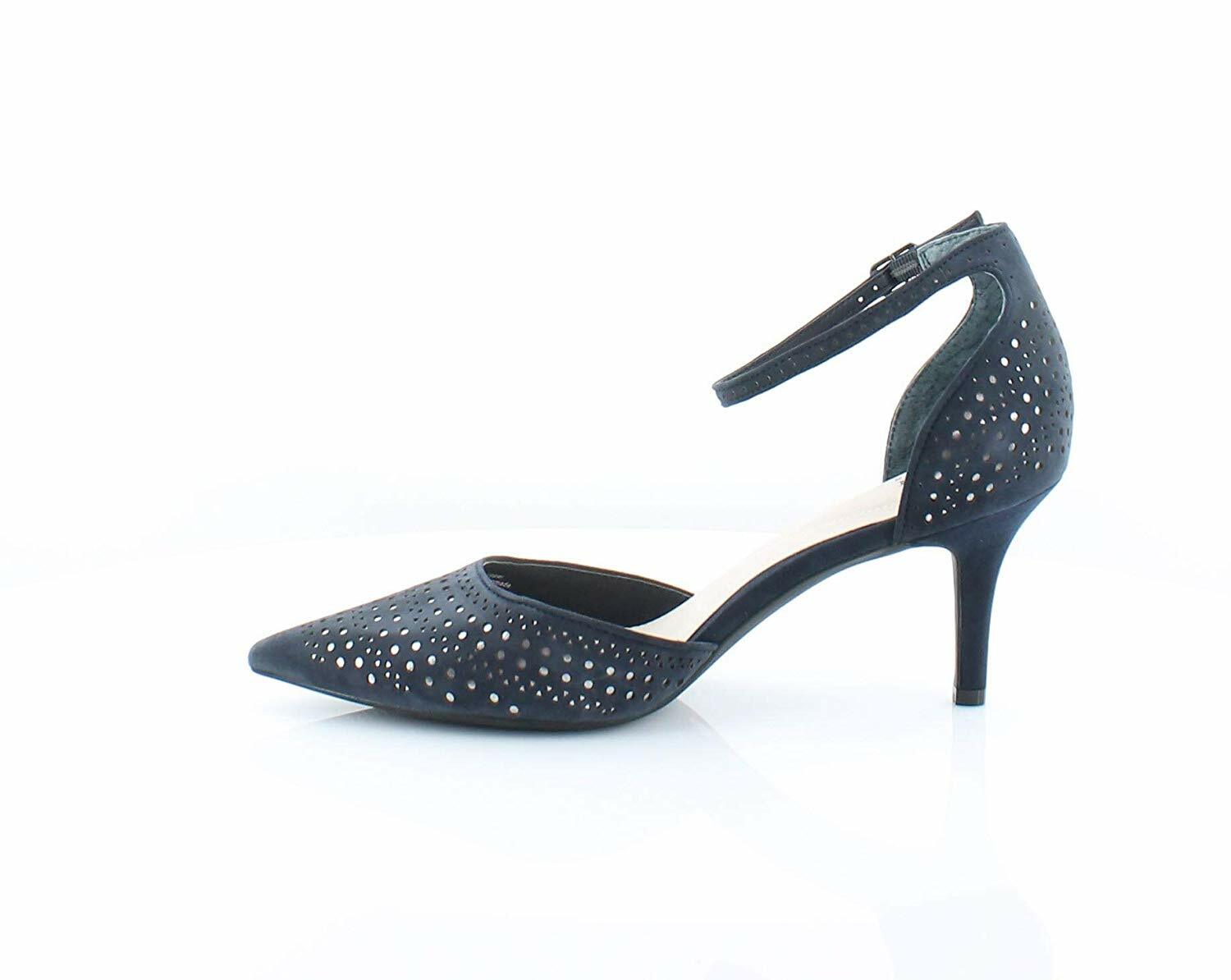 Alfani donna Joyy Leather Pointed Toe Ankle Strap Classic Classic Classic Pumps 7c6207 Alfani donna Joyy Leather Pointed Toe Ankle Strap Classic Classic Classic Pumps 7c6207