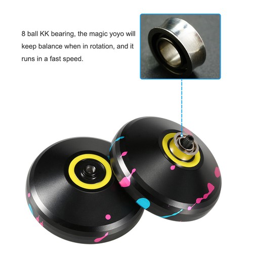 Yoyo V3 Unresponsive High-speed Aluminum Alloy Yo-yo CNC lathe with B4N2 - Picture 8 of 11