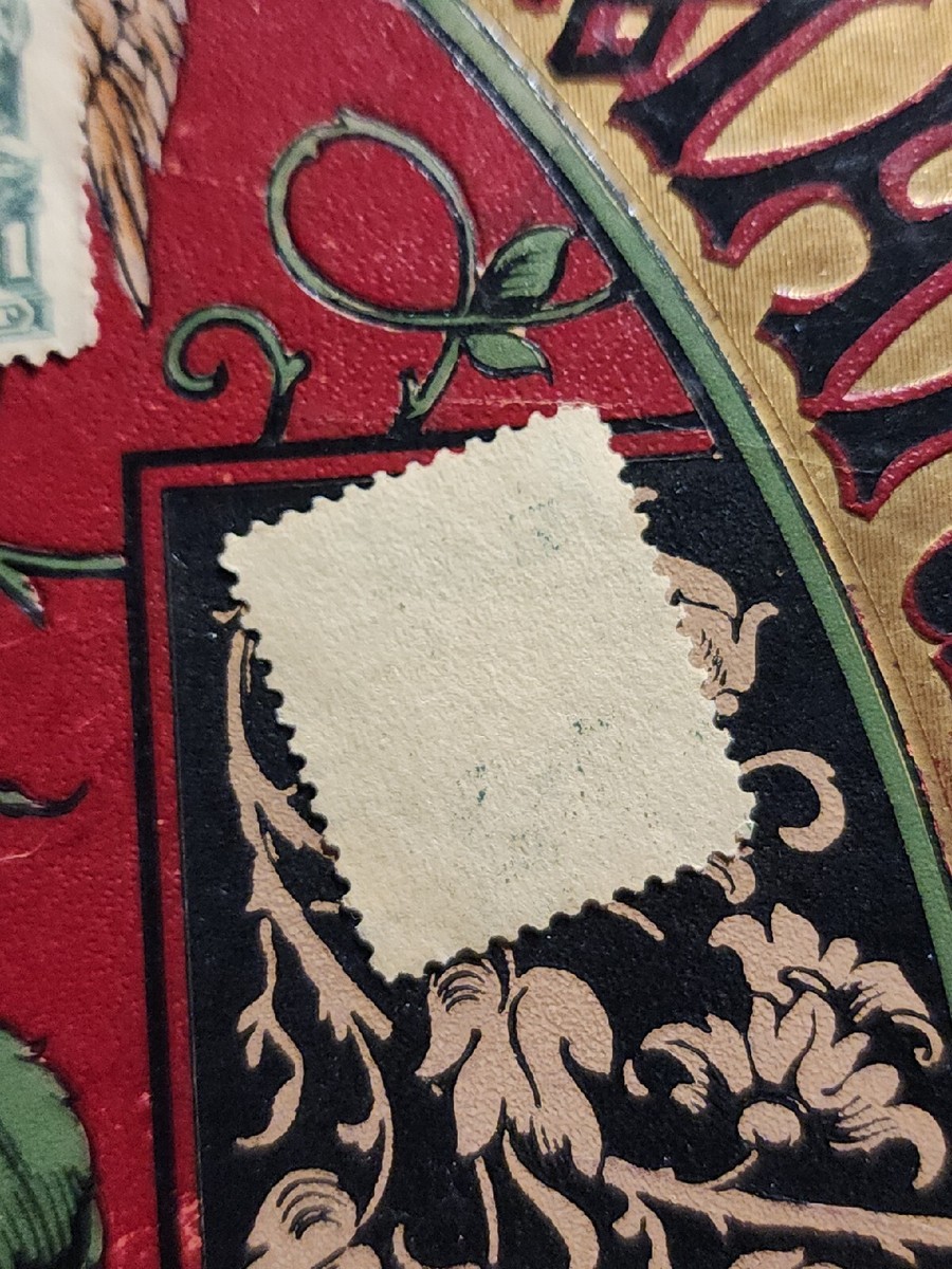 US 1909 Vintage Ben Franklin GREEN 1c Postage Stamp Used - #6635