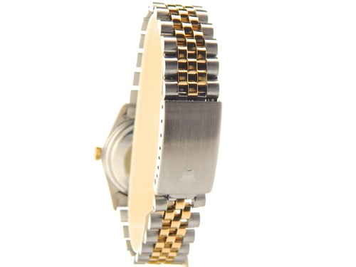 Rolex Datejust Men 2Tone 18K Yellow Gold Stainless Watch Champagne Jubilee 16013 - 第 6/8 張圖片
