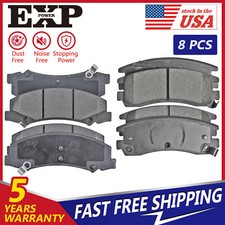 Front Rear Ceramic Brake Pads For 2006 2007 2008 2009 2010 Chevrolet Impala