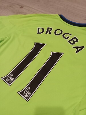 Didier Drogba #11 Chelsea FC 2010/2011 ORIGINAL Adidas Rare