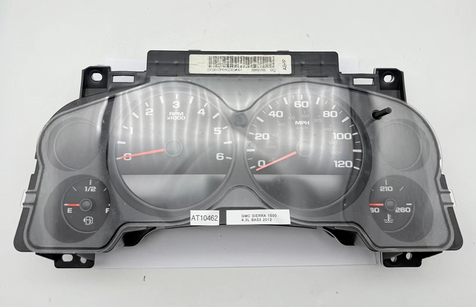 原始设备制造商 07-13 GMC Sierra 1500 雪佛兰索罗德速度计仪表组 — 第 2/4 张图片