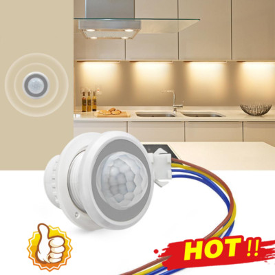 Mini PIR Sensor Detektor Smart LED PIR Infrarot Bewegungsmelder 220V-