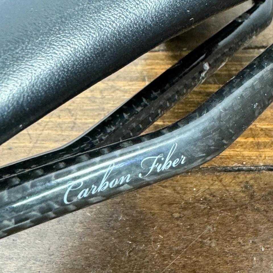 Sillín Serfas Ferano Seat Rieles Fibra de Carbono Años 2000 Carrera2009 Foto 4 de 4