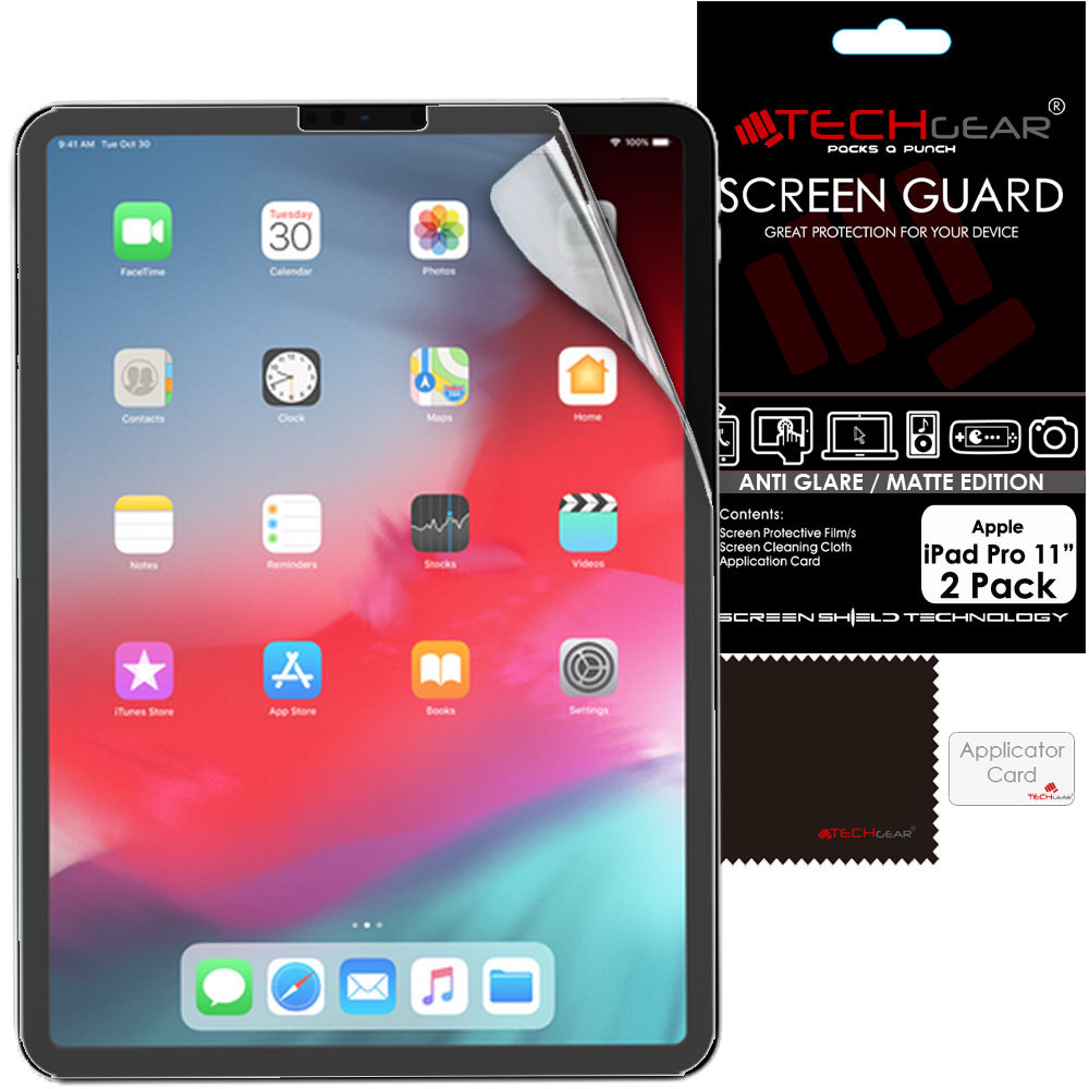 2x TECHGEAR MATTE ANTI GLARE Screen Protectors iPad Pro 11", iPad Air 5 / 4 10.9 eBay