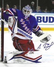 Autographed  ALEXANDAR GEORGIEV New York Rangers 8x10 Photo  - w/COA