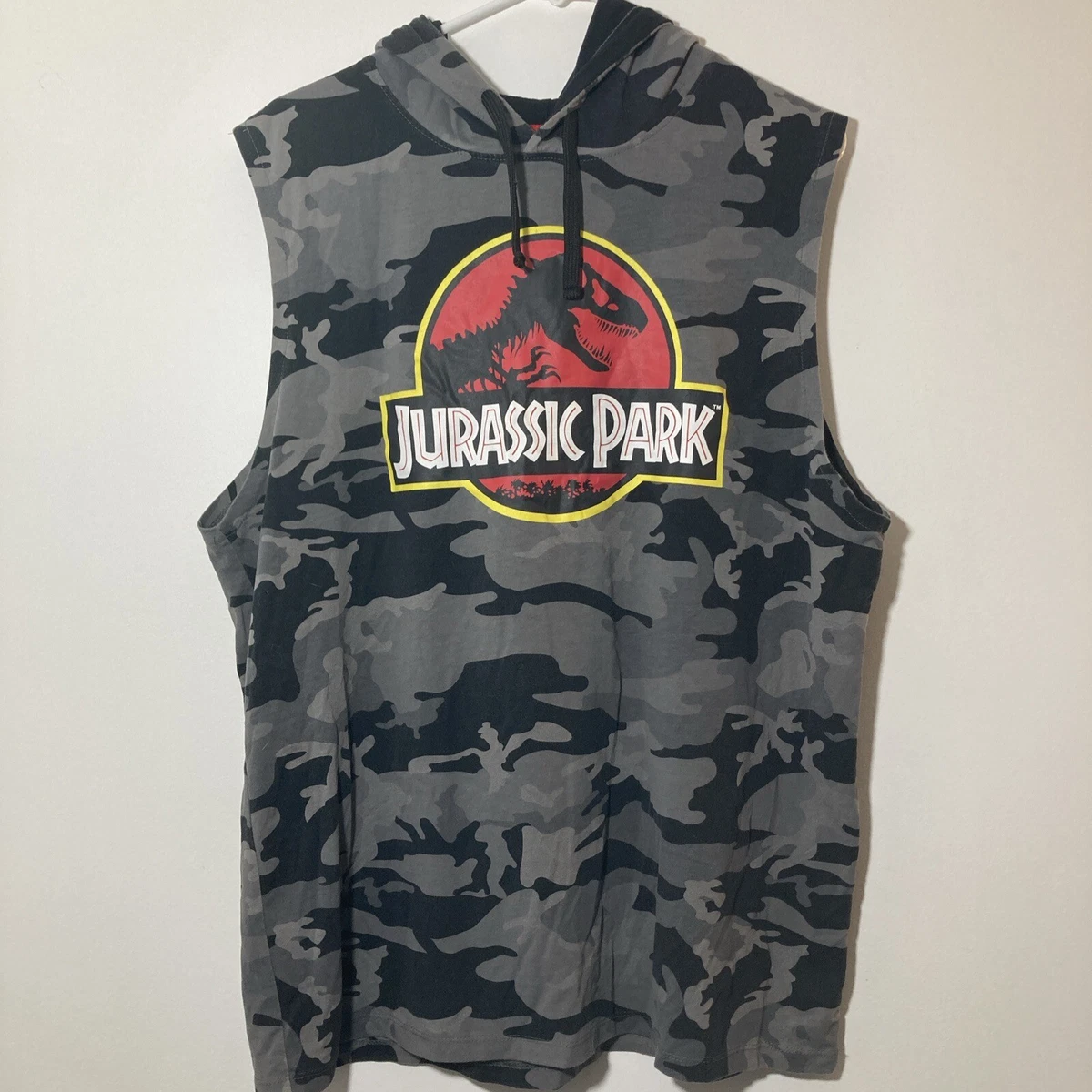 Jurassic park hotsell sleeveless hoodie