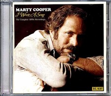 CD Marty Cooper - I Wrote A Song: The Complete 1970s Recordings