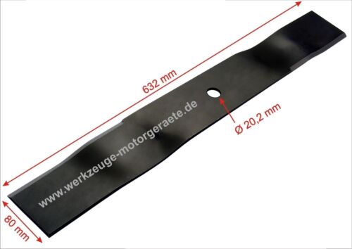 Rasenmäher Messer für AS Motor Allmäher 66cm, 20,2mm, ohne Kantenschliff, Profi - Bild 1 von 1