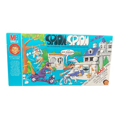 MB Spiele Spion & Spion (1987) Mad Gesellschafts- Brettspiel | Vollständig |  