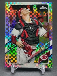 2021 Topps Chrome Tyler Stephenson 111 RC Xfractor Rookie