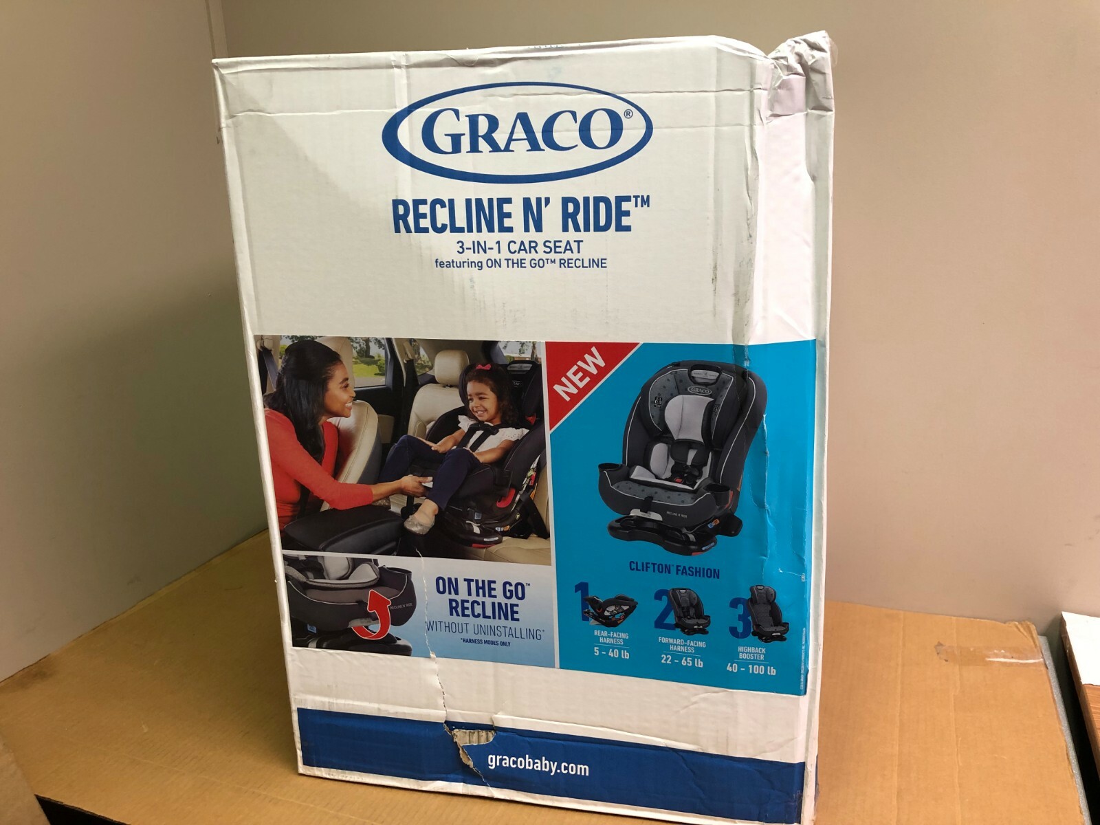 graco recline and ride 3 in 1