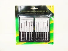 Precision Screwdriver Set with Case 11 pc Screwdrivers Sets Glasses Watches 