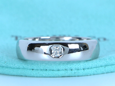$4,000 Men's Tiffany Lucida Platinum Diamond 6mm Wedding $4,000 Men's Tiffany Lucida Platinum Diamond 6mm Wedding