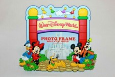 New Walt Disney World Mickey  Friends Fab 5 Magnetic Picture Frame with Stand