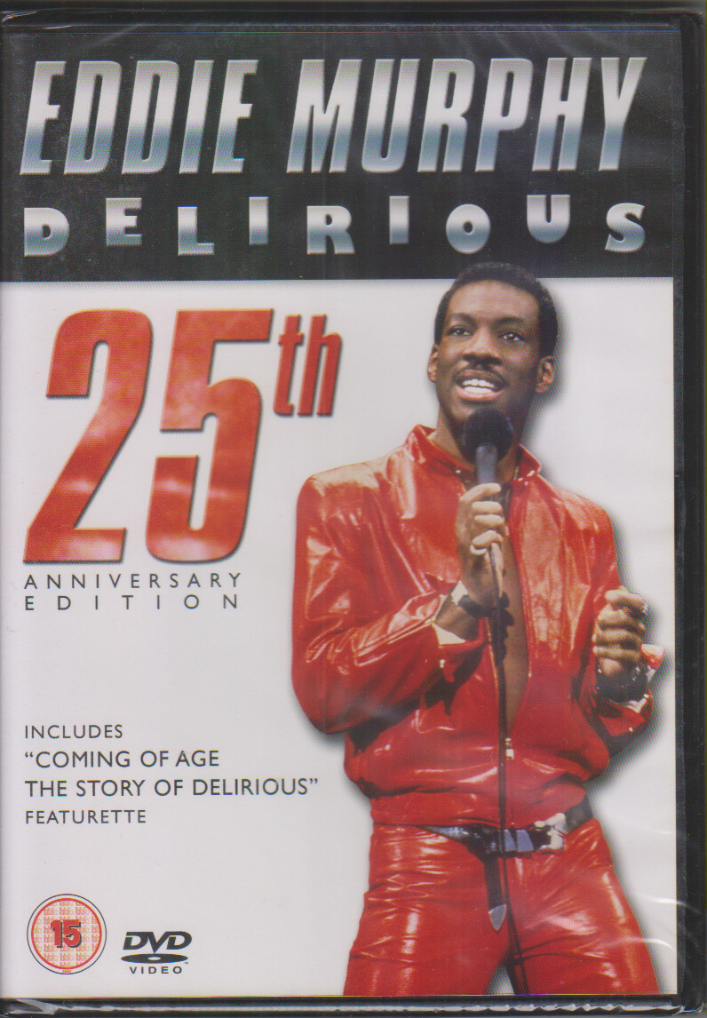 Delirious Eddie Murphy Stand-Up 25th Anniversary Edition New & Sealed UK R2 DVD