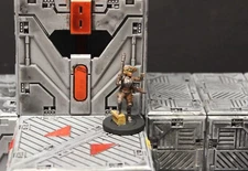 Rebs Commander Painted Miniature 28mm Mantic Deadzone Warpath Stargrave Sci-Fi