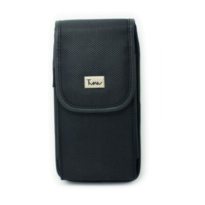 Vertical Heavy Duty Rugged Belt Loops & Clip Case Pouch 4.84 x 2.63 x 0.68 inch