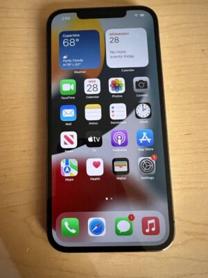 Apple iPhone 12 Pro Max - 256GB - Pacific Blue (Unlocked) A2342 (CDMA + GSM)