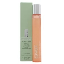 Clinique All About Eyes Serum De-Puffing Eye Massage 0.5 Oz/15ml New in Box