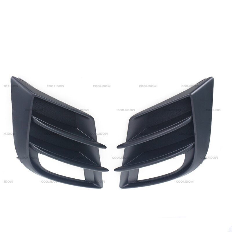 For Mazda 6 2009-2012 Pair Front Bumper Fog Light Chrome Cover
