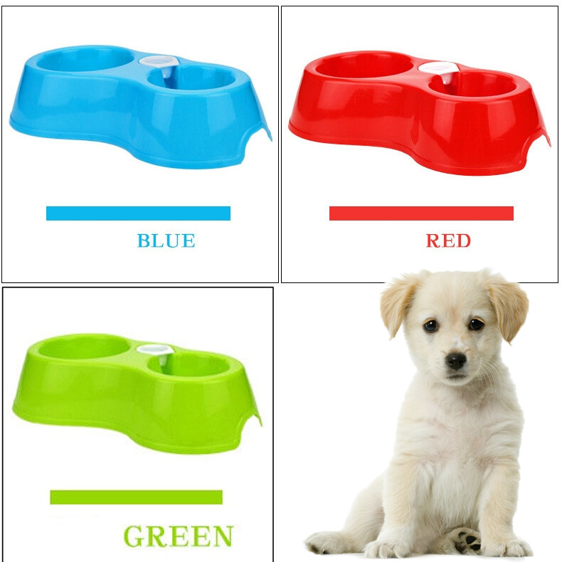 Dog Automatic Water Dispenser Food Dish Bowl Feeder Portable Pet Cat