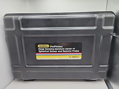 General Tools MMD950 Pin/Pinless Deep Sensing Moisture Meter 