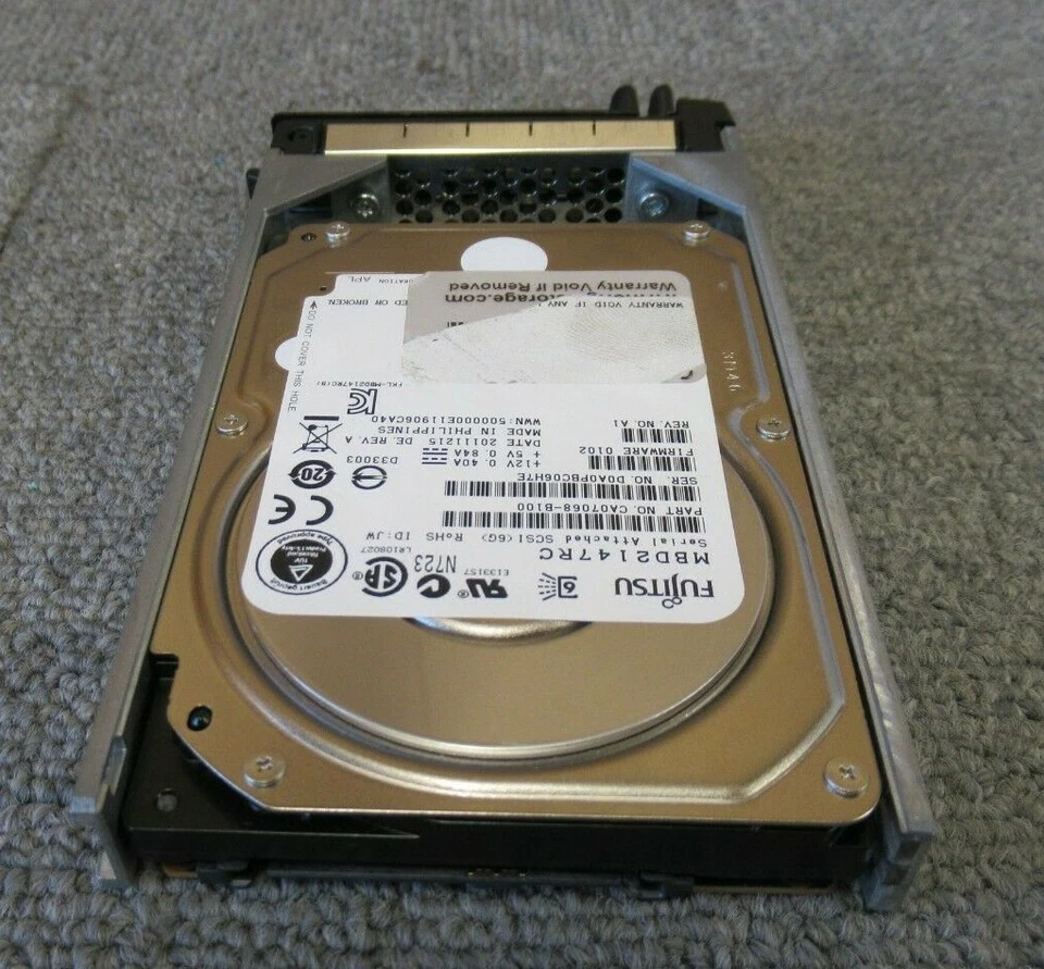 Fujitsu MBD2147RC CA07069-B100 Enterprise 147GB 10000RPM SAS 16MB 2.5" HDD - Image 3 of 4